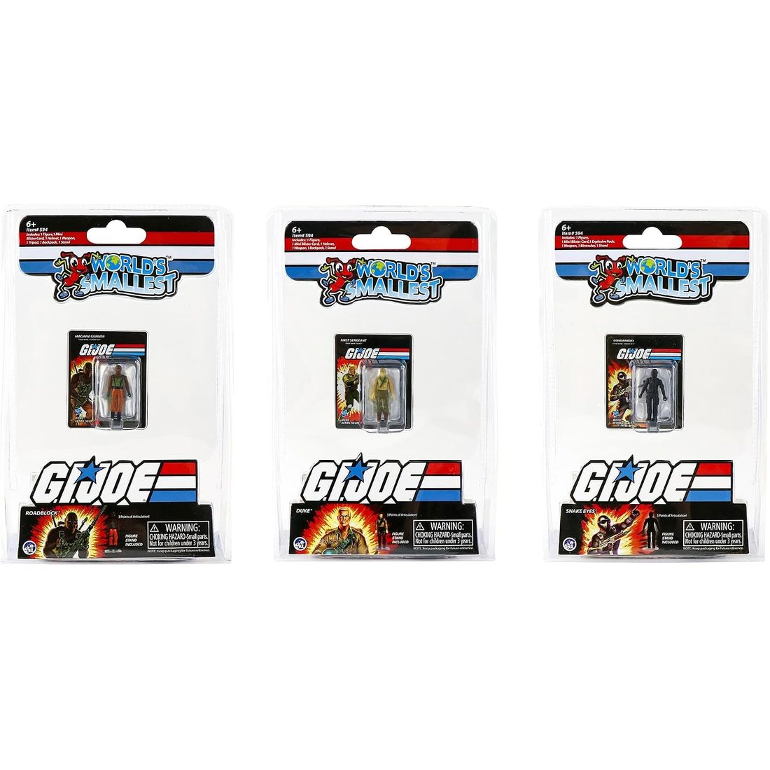 World's Smallest GI Joe Vs. Cobra Micro Action Figures, view 4