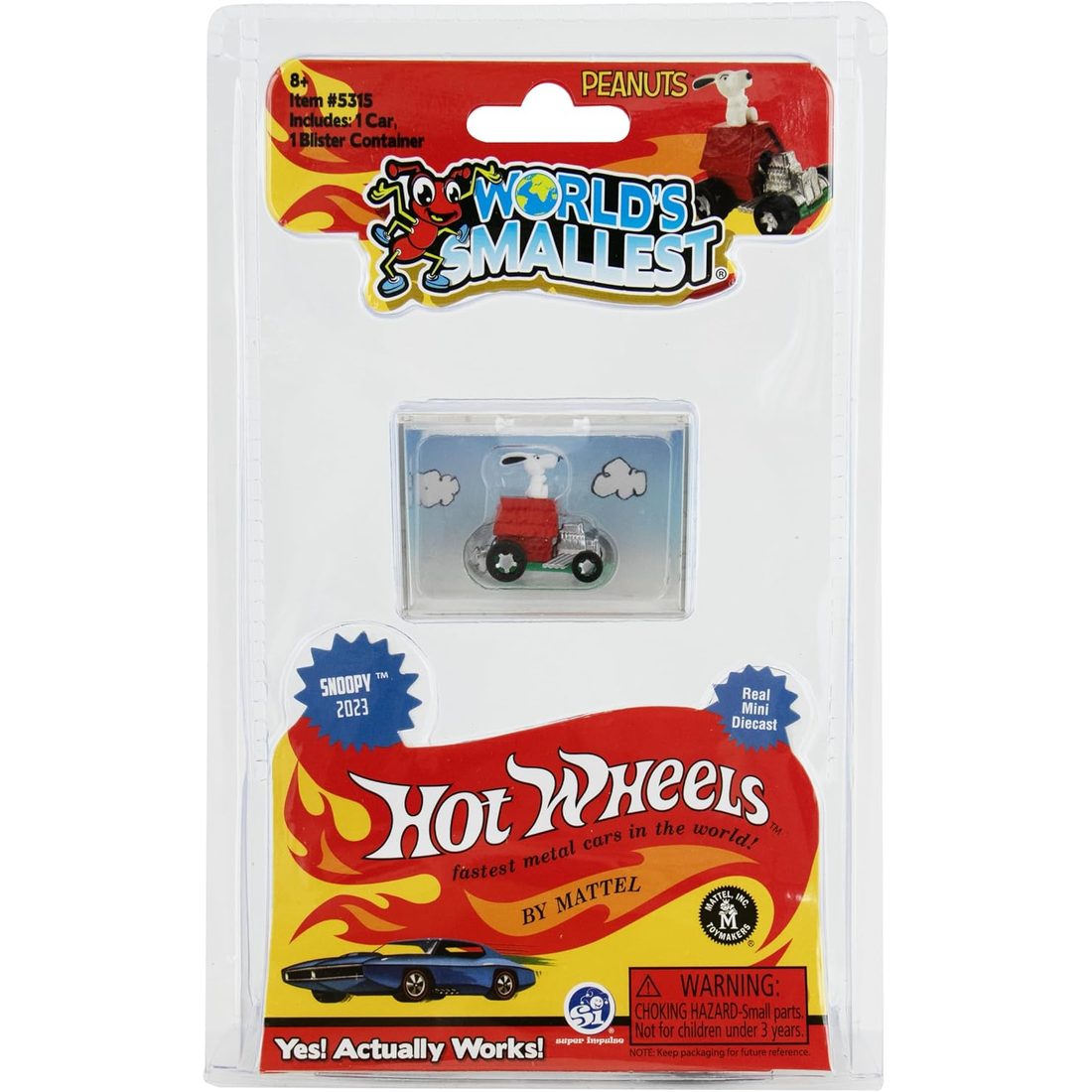 World's Smallest Hot Wheels Snoopy Flying Ace, view 4