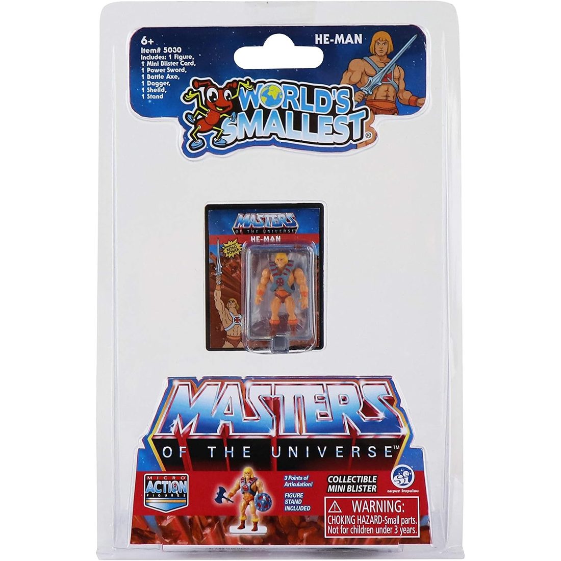World's Smallest Masters of the Universe Micro Action Figure, view 2