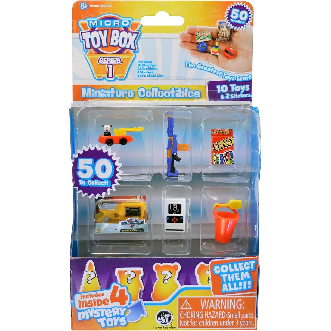 World's Smallest Micro Toy Box Series 1 (10-Pack)