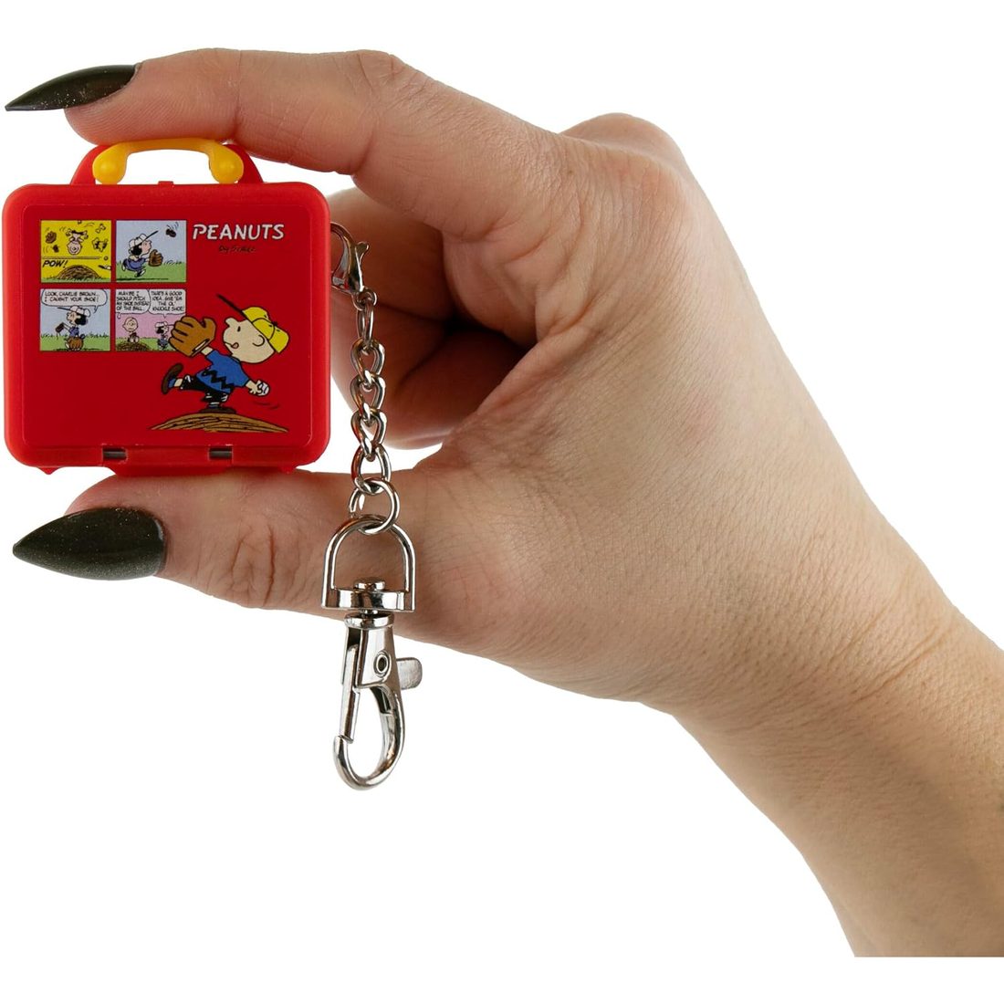 World's Smallest Peanuts Mini Lunchbox Keychain, view 4