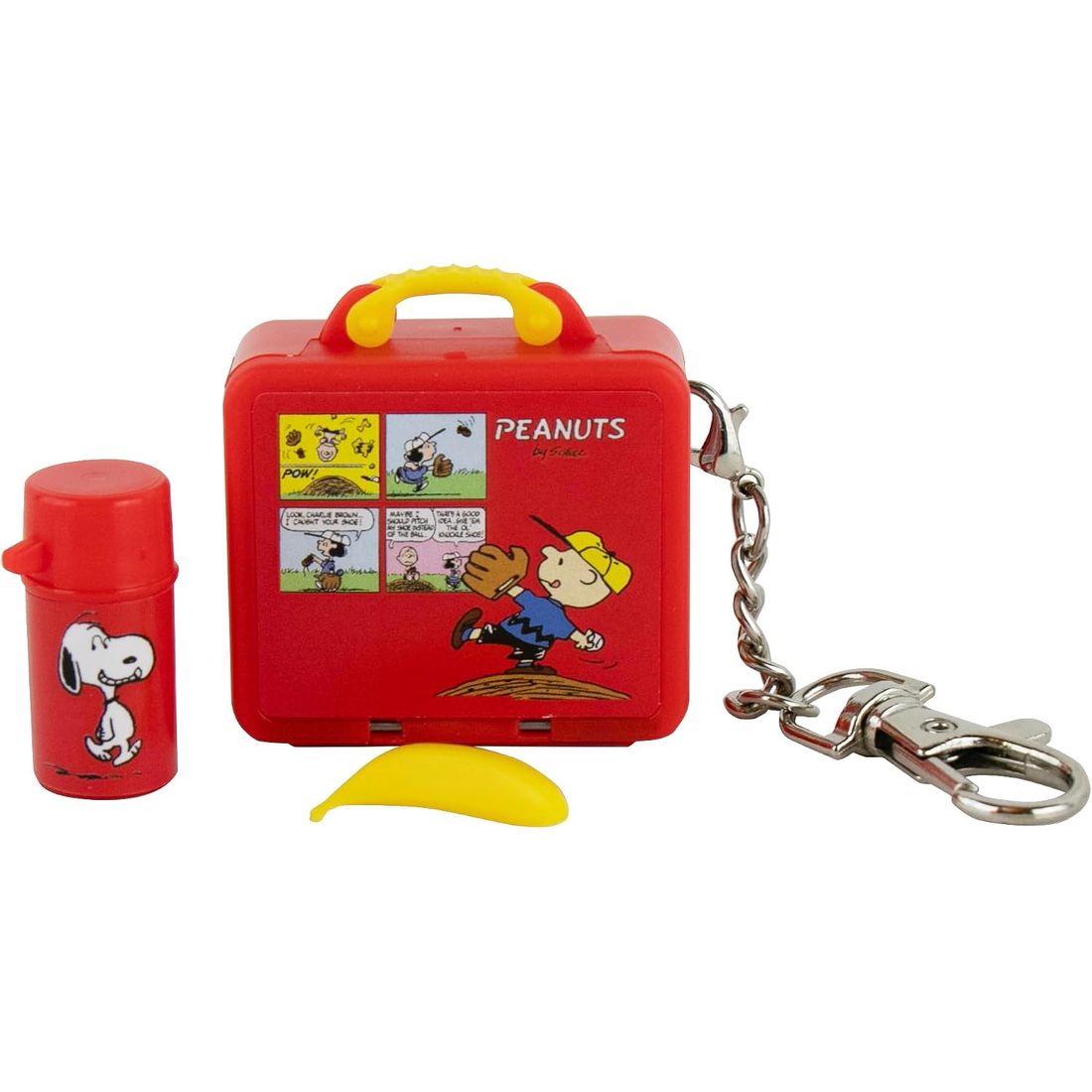 World's Smallest Peanuts Mini Lunchbox Keychain