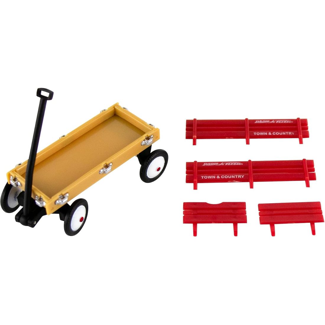 World's Smallest Radio Flyer Town & Country Wagon, view 2