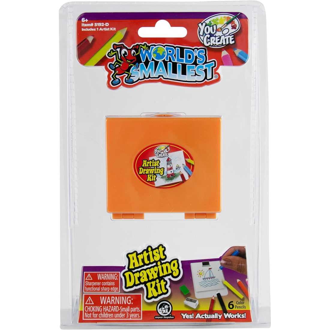 World's Smallest You Create Artist Drawing Kit, view 3