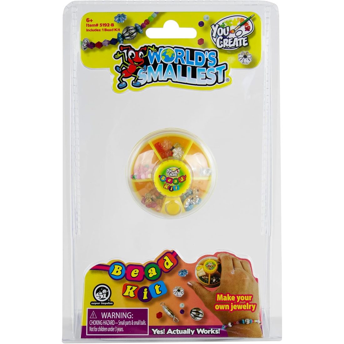 World's Smallest You Create Bead Kit, view 4