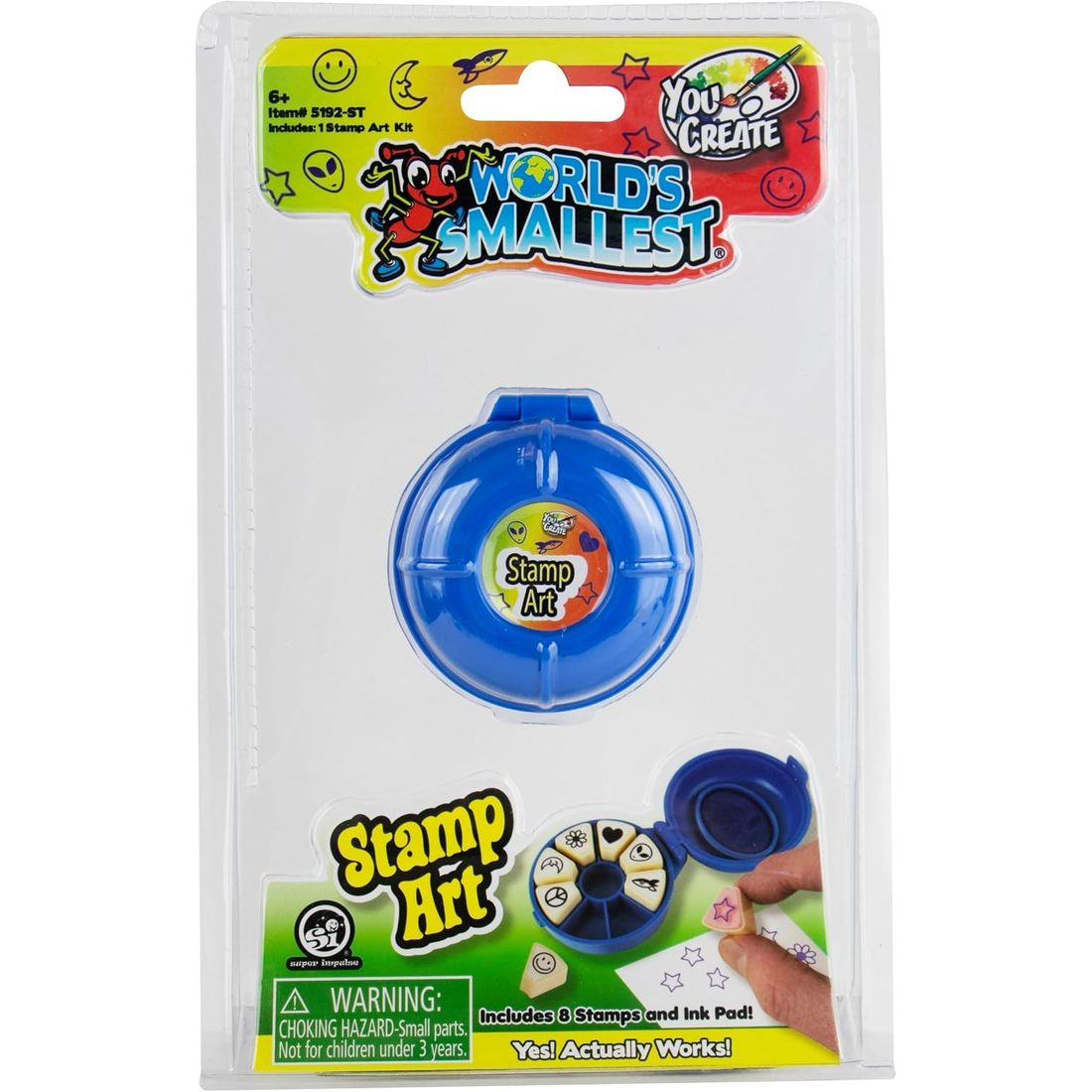 World's Smallest You Create Stamp Art Set, view 3